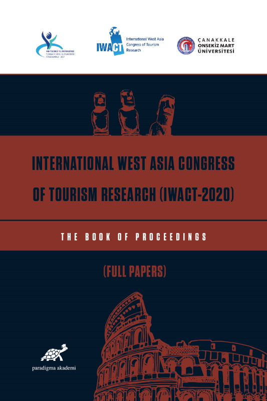 International West Asia Congress Of Tourism Research (IWACT-2020) Full Papers