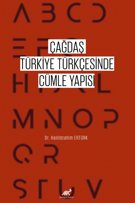 Çağdaş Türkiye Türkçesinde Cümle Yapısı